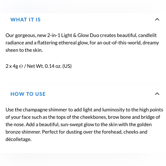 ICONIC London Light & Glow Powder Highlight & Bronzer Duo ๐ช NEW IN BOX - Picture 5 of 5